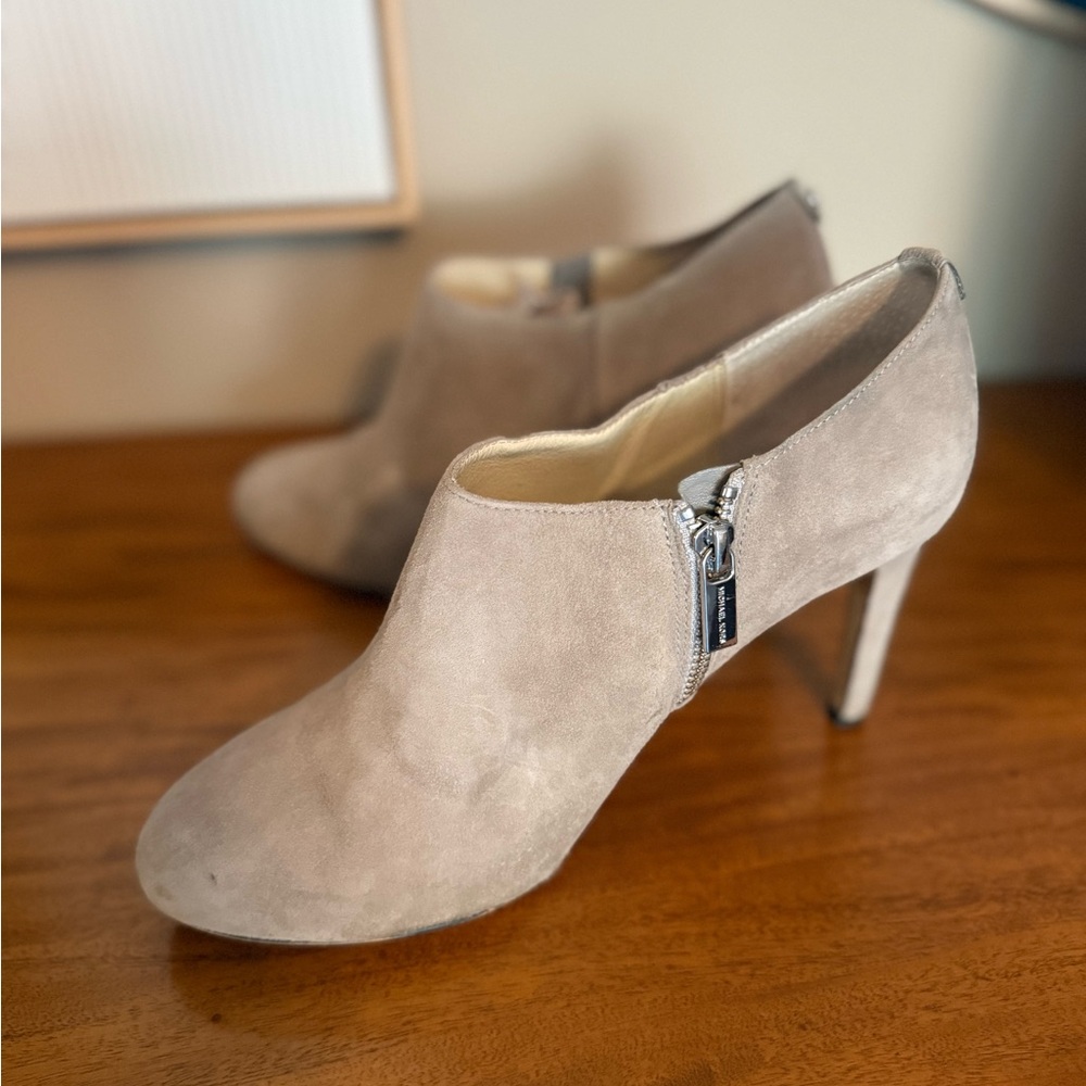 Michael Kors Tan Heeled Stiletto Boots